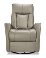 Bronco Swivel Glider Recliner - Taupe