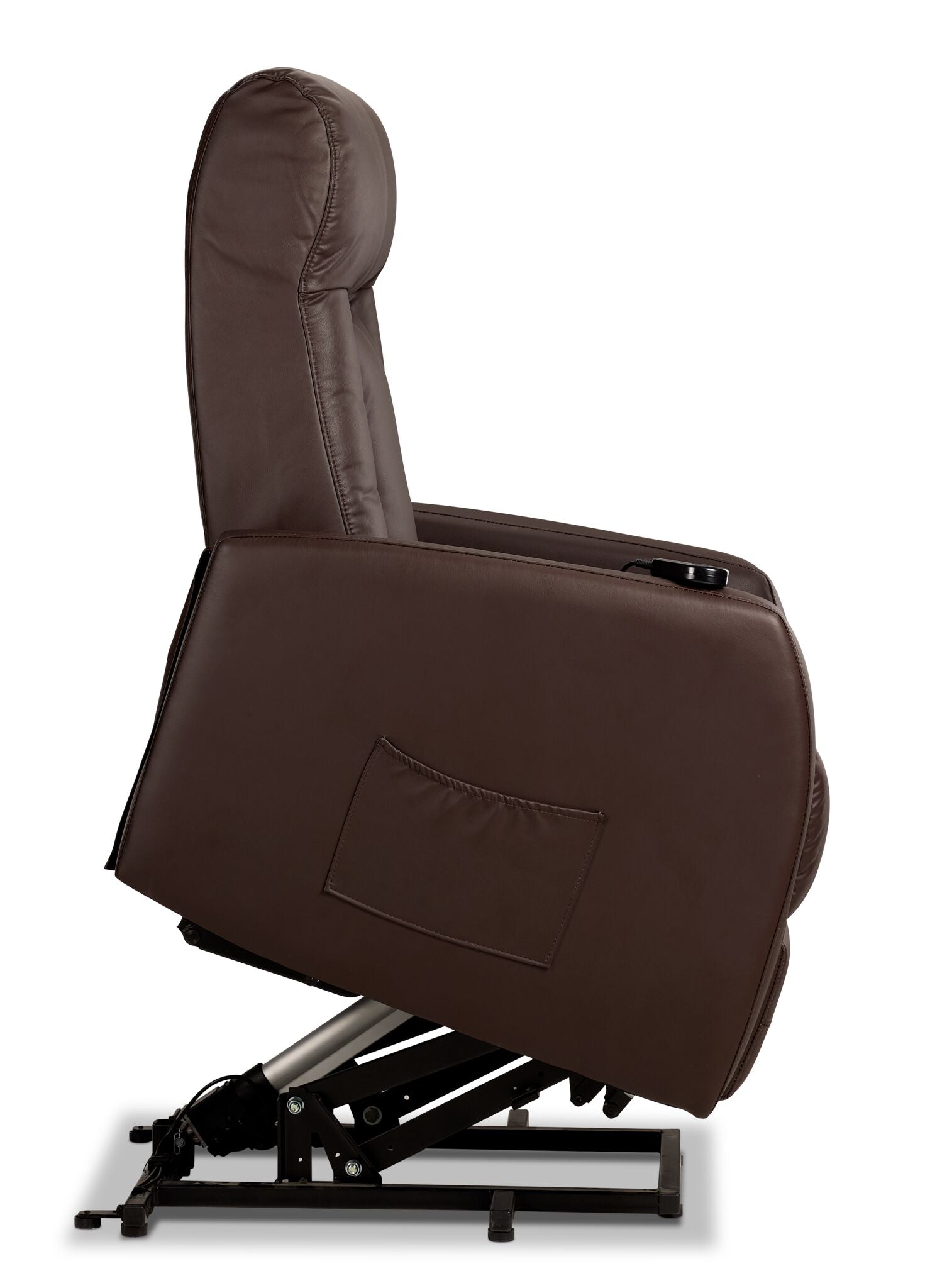 Bronco Power Lift Recliner - Dark Brown