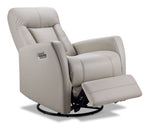 Bronco Swivel Glider Power Recliner - Taupe