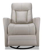Bronco Swivel Glider Power Recliner - Taupe