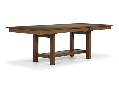 Brook Bay Extendable Dining Table - Sand , Brown