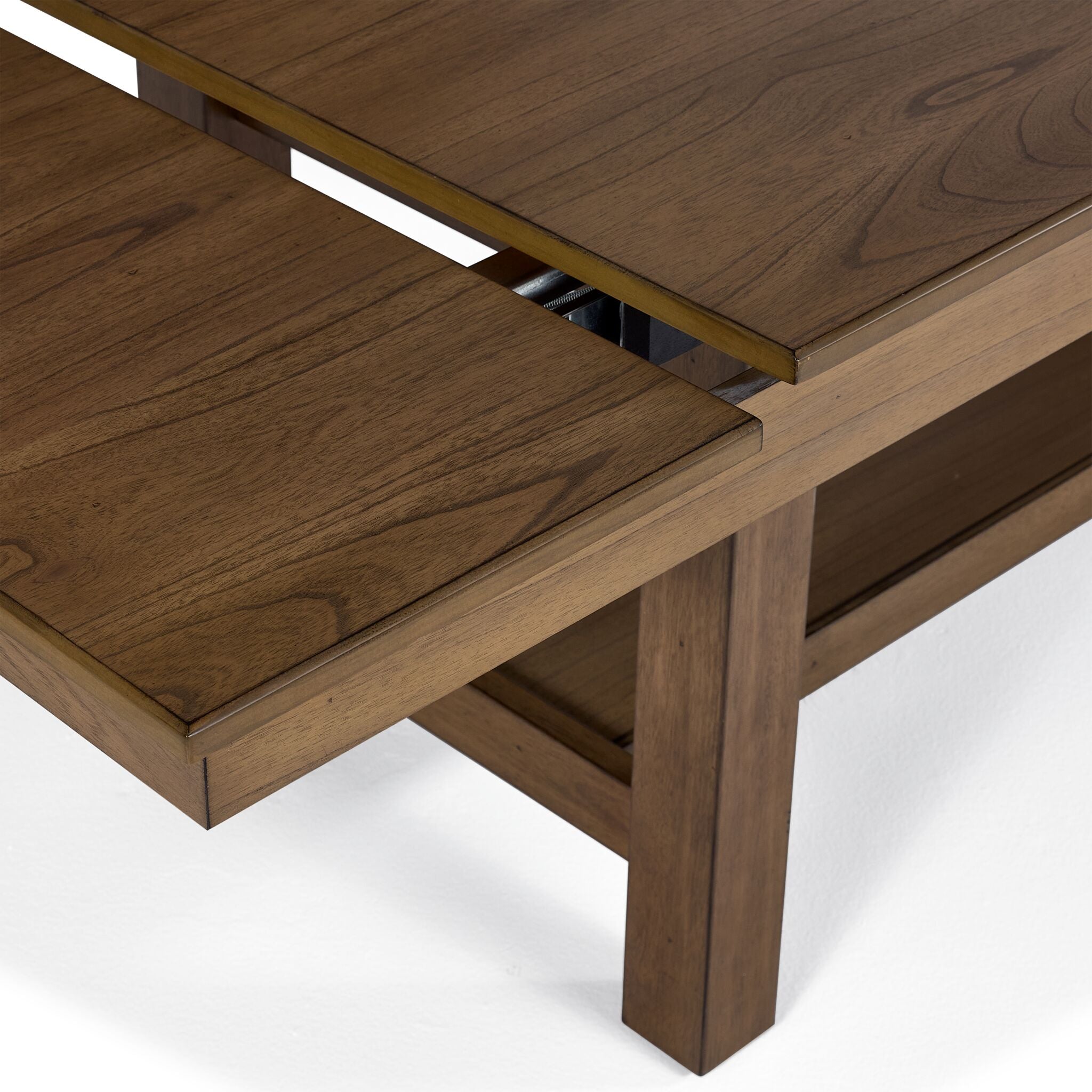 Brook Bay Extendable Dining Table - Sand , Brown