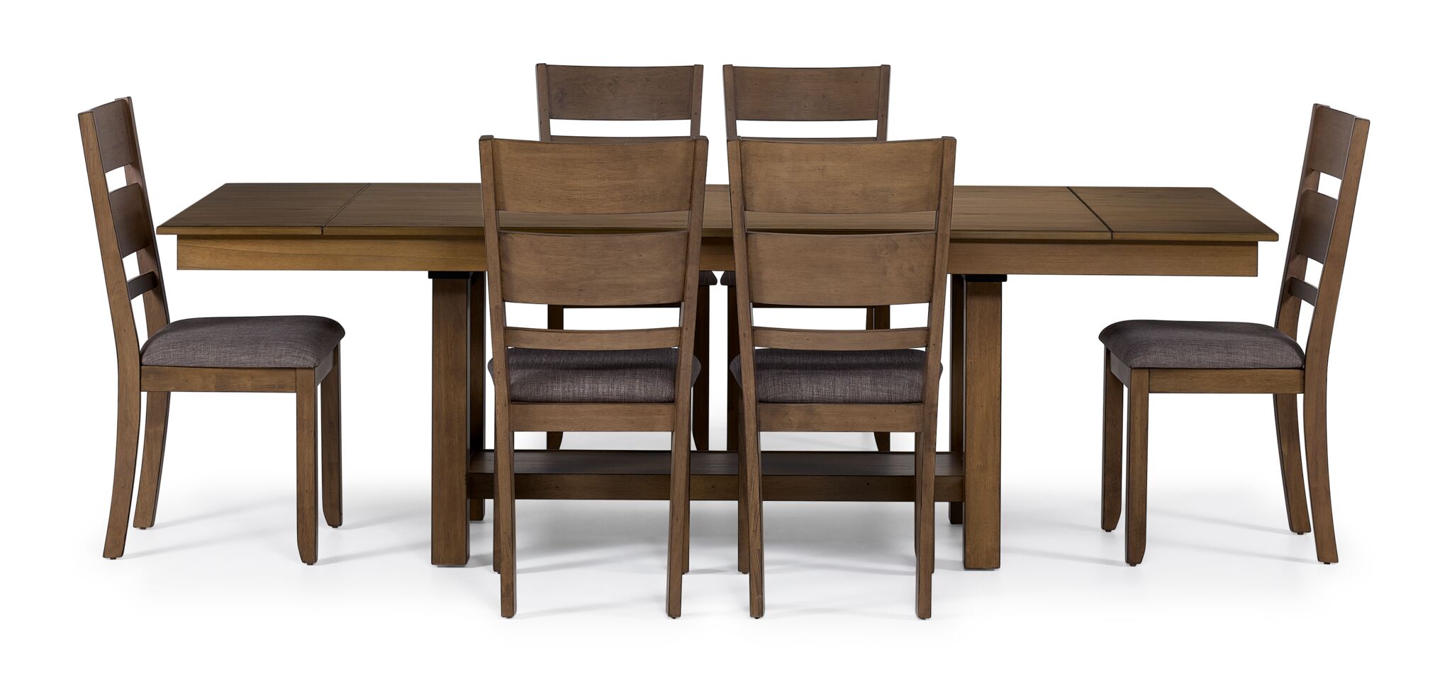 Brook Bay 7 Piece Extendable Dining Set - Sand, Brown