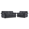 Brooklyn Sofa and Loveseat Set - Grey
