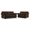 Brooklyn Sofa and Loveseat Set - Brown