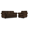 Brooklyn Sofa and Chair Set - Brown