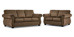 Brooklyn Sofa and Loveseat Set - Taupe