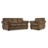 Brooklyn Sofa and Chair Set - Taupe