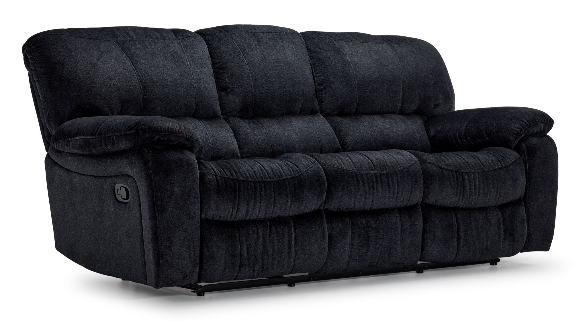 Burma Reclining Sofa and Loveseat Set - Graphite