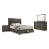 Cabin 6-Piece King Storage Bedroom Package - Grey