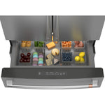 Café 35.75" 23.2 Cu. Ft. Stainless Steel French Door Refrigerator With Dual-Dispense AutoFill Pitcher - CJE23DP2WS1
