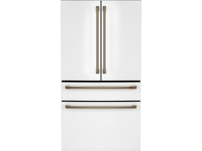Café™ Matte White French Door Refrigerator With Dual-Dispense AutoFill Pitcher (23.2 Cu.Ft.) - CJE23DP4WW2