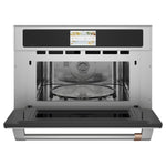 Café Stainless Steel 30'' Smart Five-in-One Wall Oven with 240V Pro Advantium® Technology - CSB923P2VS1