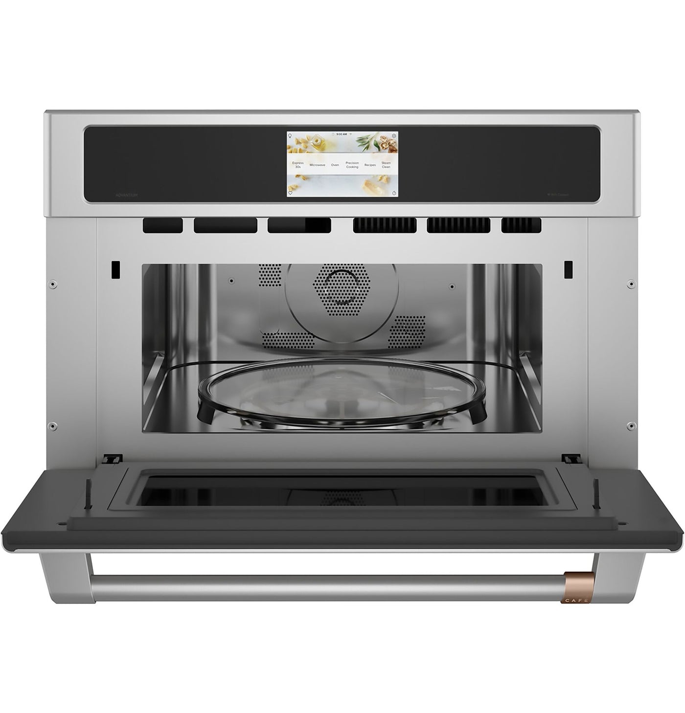 Café Stainless Steel 30'' Smart Five-in-One Wall Oven with 240V Pro Advantium® Technology - CSB923P2VS1