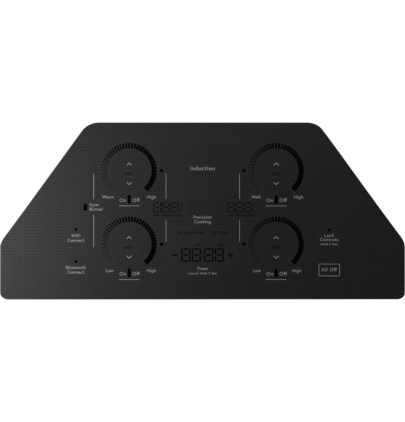 Café Black 36” Built-In Touch Control Induction Cooktop - CHP90361TBB
