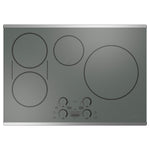 Café Stainless Steel 36" Built-In Touch Control Induction Cooktop - CHP90362TSS
