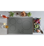 Café Stainless Steel 36" Built-In Touch Control Induction Cooktop - CHP90362TSS