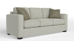 Caleb Queen Sofa Bed with Innerspring Mattress - Patina Light Grey