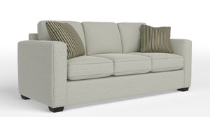 Caleb Queen Sofa Bed with Innerspring Mattress - Patina Light Grey