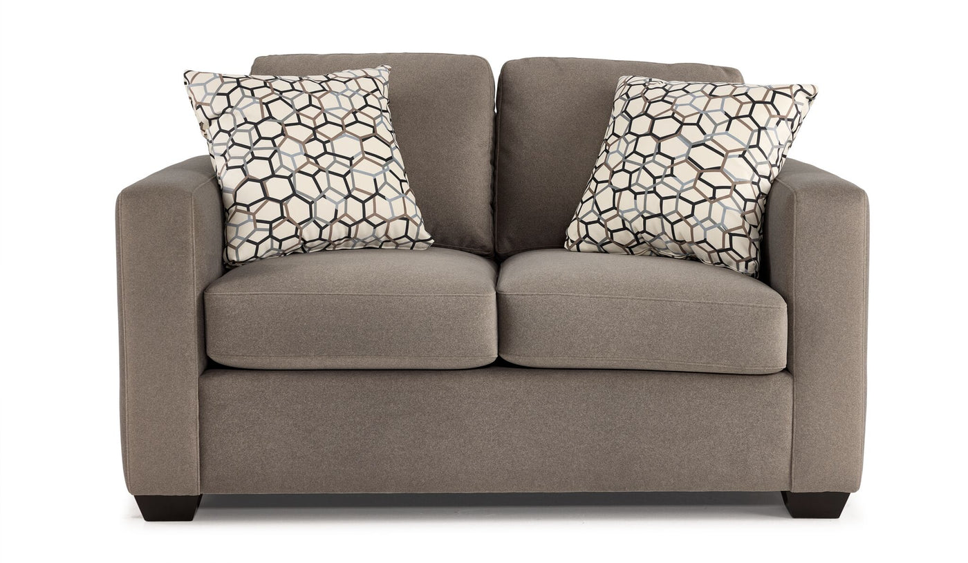 Caleb Loveseat - Arlo Brown