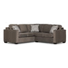 Caleb 2-Piece Sectional with Right-Facing Loveseat - Arlo Brown