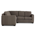 Caleb 2-Piece Sectional with Right-Facing Loveseat - Arlo Brown