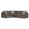 Caleb 2-Piece Sectional with Right-Facing Sofa - Arlo Brown