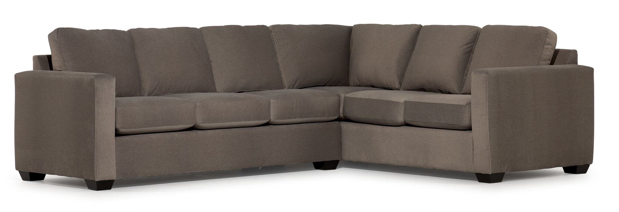 Caleb 2-Piece Sectional with Left-Facing Sofa - Arlo Brown