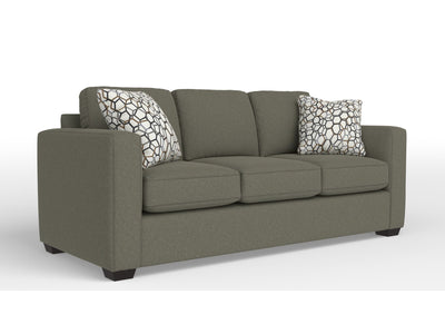 Caleb Queen Sofa Bed with Innerspring Mattress - Flax Brown
