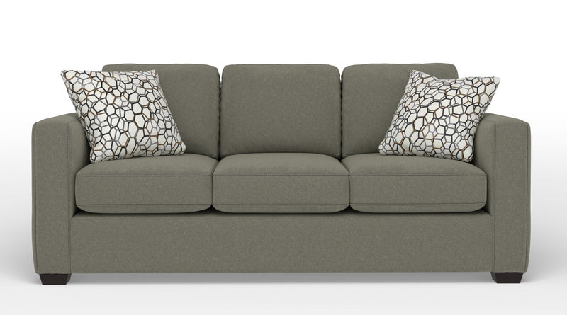 Caleb Queen Sofa Bed with Innerspring Mattress - Flax Brown | Leon's