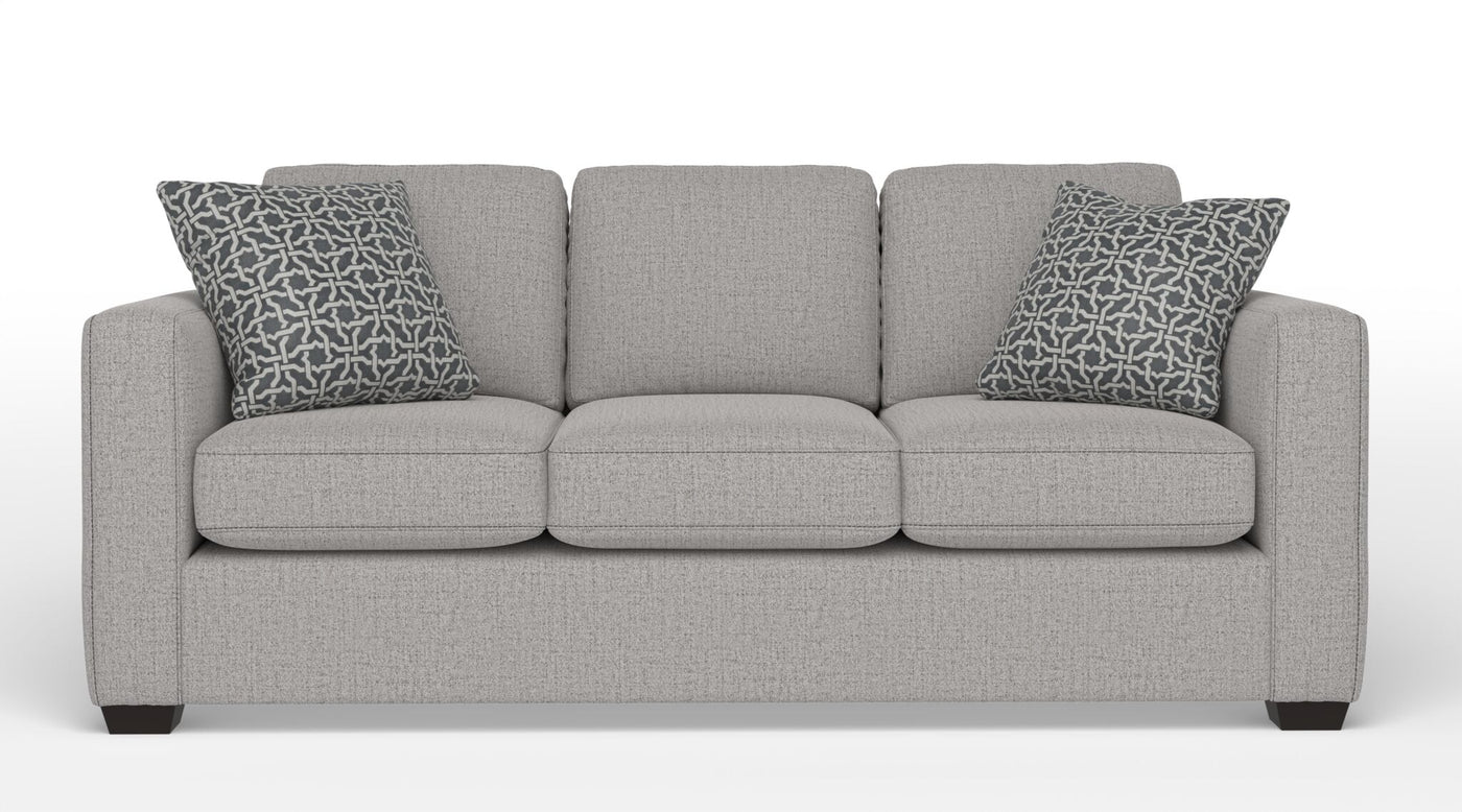 Caleb Queen Sofa Bed with Innerspring Mattress - Sutton Light Beige