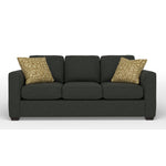 Caleb Queen Sofa Bed with Innerspring Mattress - Bondi Dark Grey