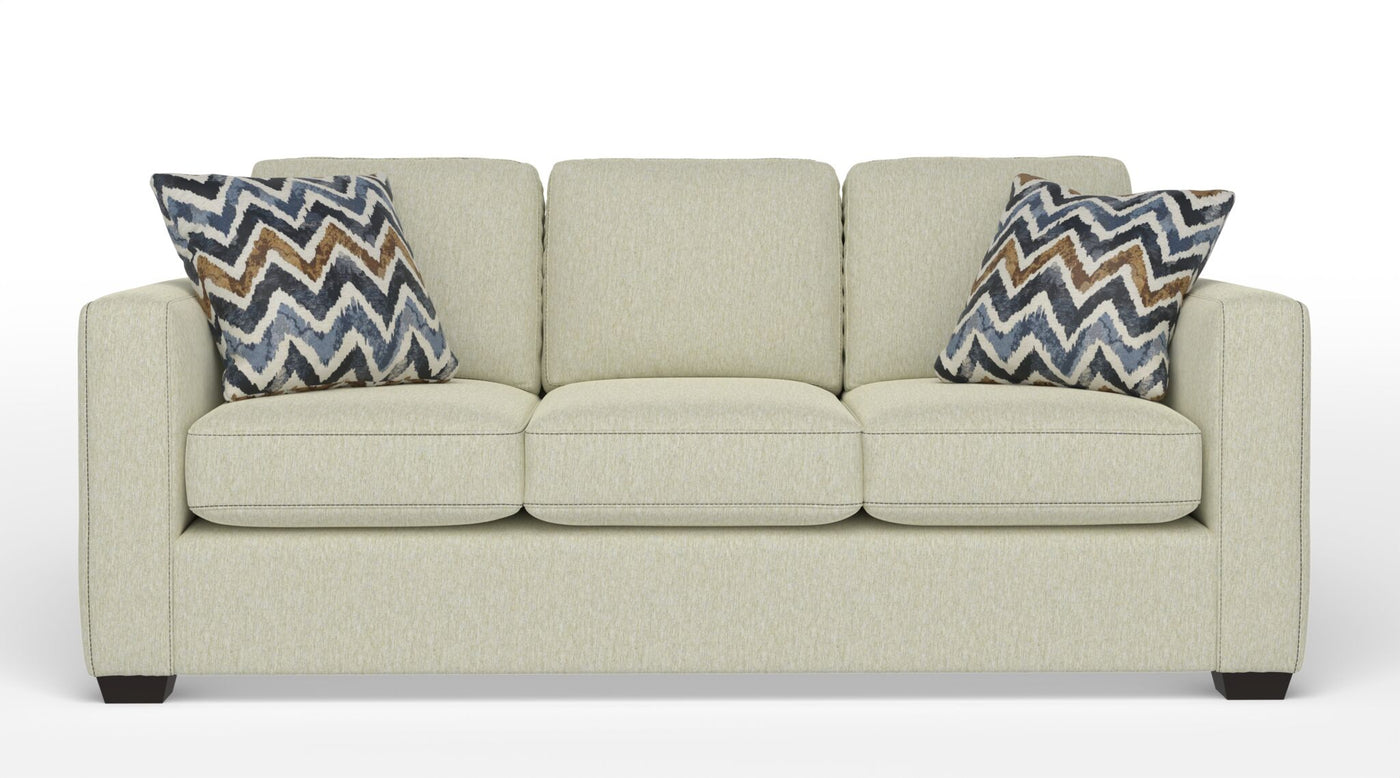 Caleb Queen Sofa Bed with Innerspring Mattress - Cabana Wheat