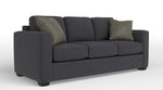 Caleb Queen Sofa Bed with Innerspring Mattress - Cabana Dark Grey