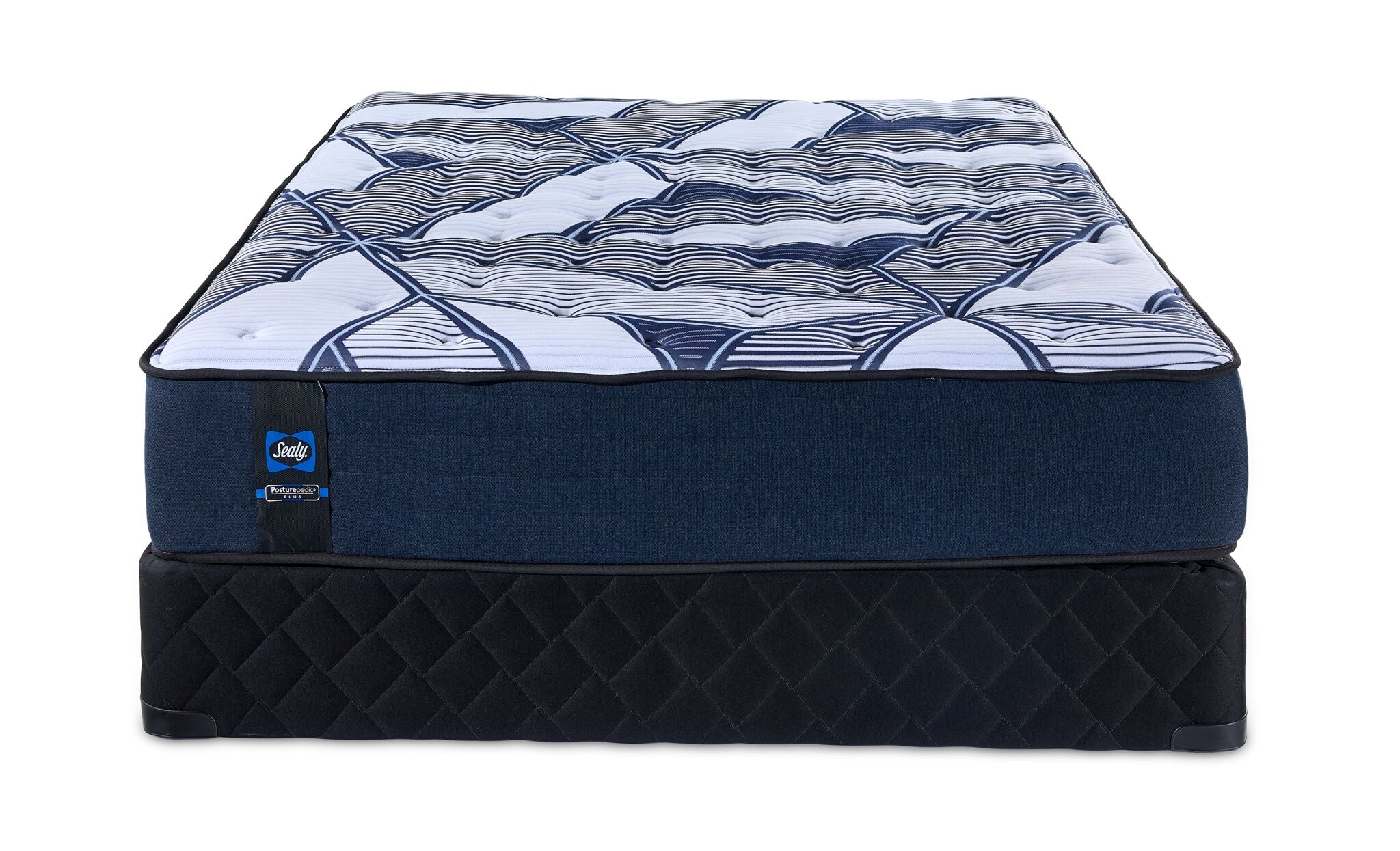 Sealy Posturepedic® Plus Sterling - Callie II Firm Tight Top Twin Mattress and Boxspring