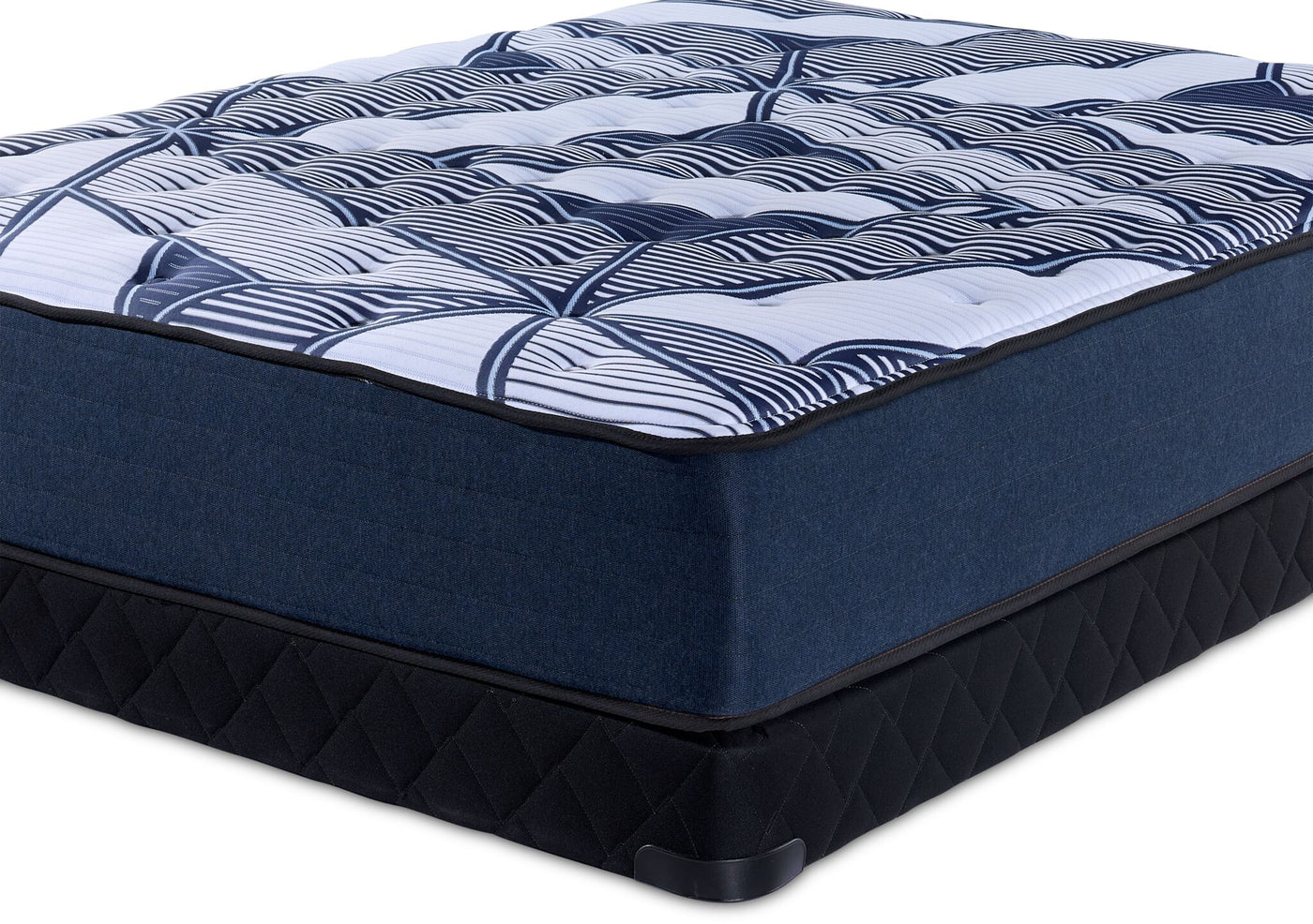 Sealy Posturepedic® Plus Sterling - Callie II Firm Tight Top King Mattress and Low Profile Split Boxspring Set