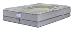 BeautySleep Max Calm Tight Top Firm King Mattress and Low Profile Split Boxspring Set