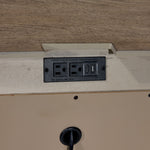 Camelot Night Table - Burnished Beige