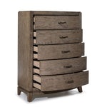 Camelot 5-Drawer Chest - Burnished Beige