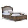 Camelot 3 - Piece Queen Storage Bed - Burnished Beige