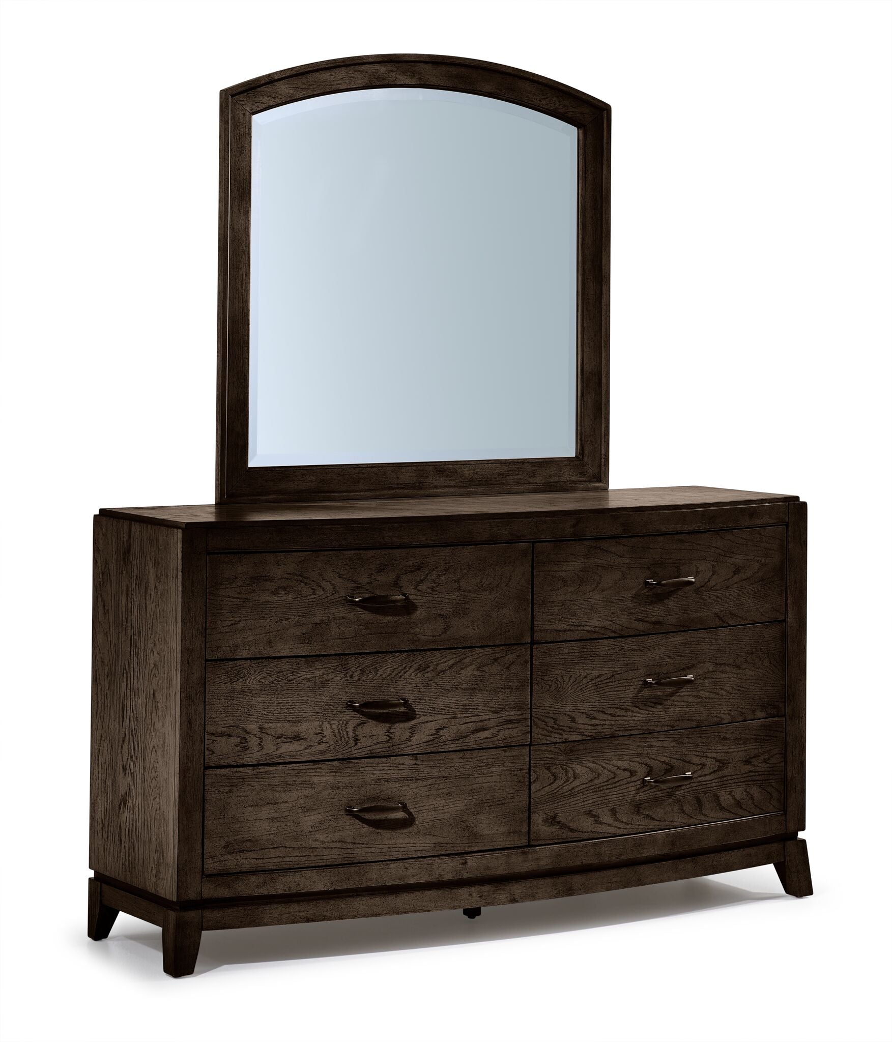 Camelot 6 - Piece King Storage Bedroom Package - Coffee Bean