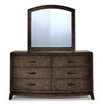 Camelot 6-Drawer Dresser - Coffee Bean