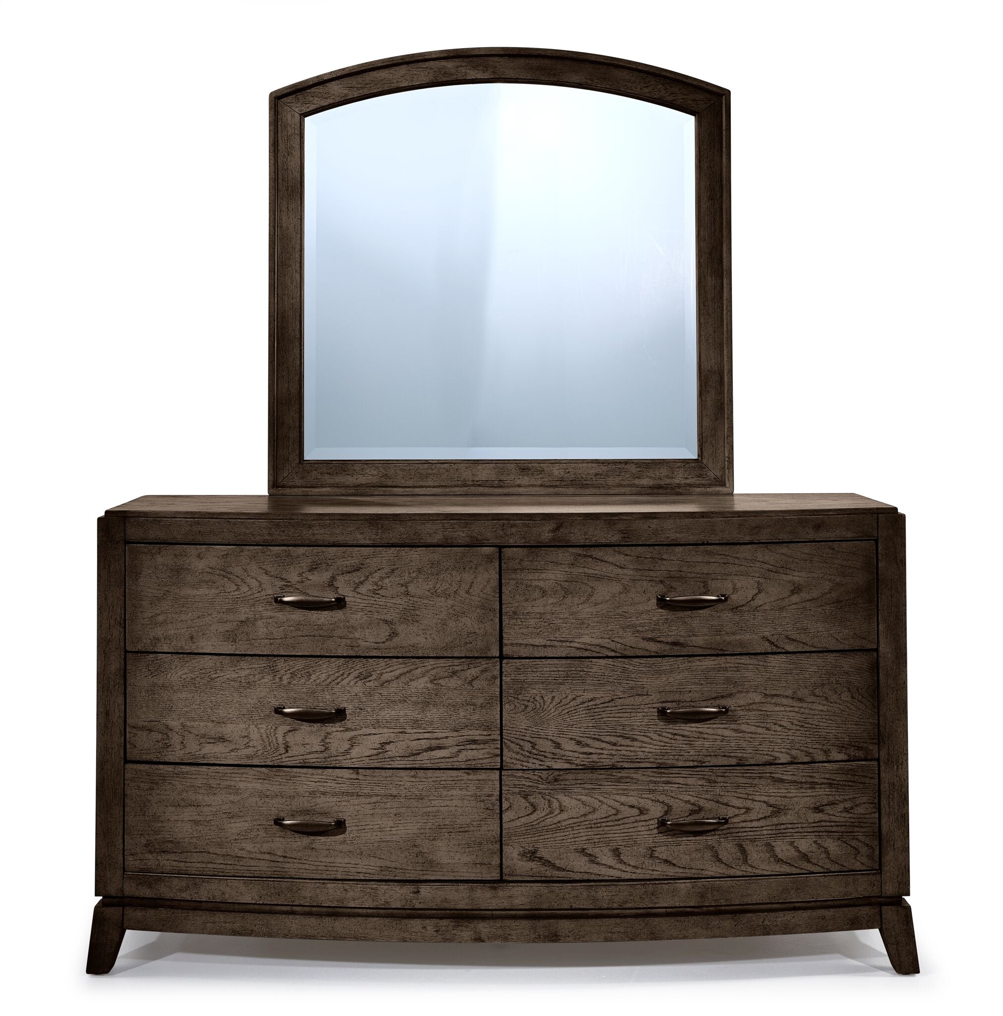 Camelot 6-Drawer Dresser - Coffee Bean
