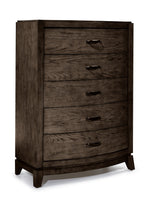 Camelot 5-Drawer Chest - Coffee Bean