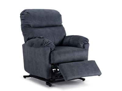 Cameron Power Lift Recliner - Slate Blue