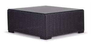 Caribe Outdoor Coffee Table - Black