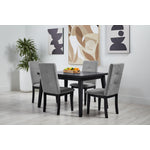 Carson 5-Piece Dining Set - Grey