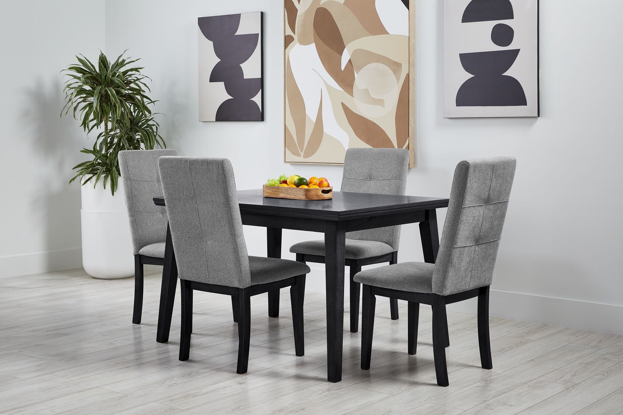 Carson 5-Piece Dining Set - Grey