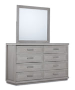 Fresh Perspective Cascade 8-Drawer Dresser - Dovetail Grey