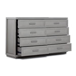 Fresh Perspective Cascade 8-Drawer Dresser - Dovetail Grey